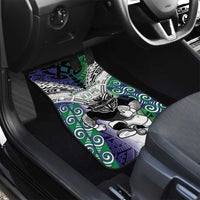 New Zealand Warrior Car Mats Maori Tribal Pattern LT05 - Polynesian Pride