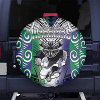 New Zealand Warrior Spare Tire Cover Maori Tribal Pattern LT05 - Polynesian Pride