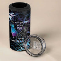 Suicide Awareness 4 in 1 Can Cooler Tumbler You Are Not Alone - Polynesian Pride