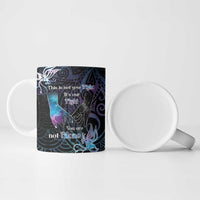 Suicide Awareness Ceramic Mug You Are Not Alone - Polynesian Pride