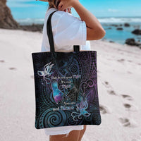 Suicide Awareness Tote Bag You Are Not Alone - Polynesian Pride