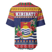Kiribati Christmas Baseball Jersey Coat Of Arms Tekeraoi Te Kiritimati