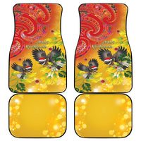 New Zealand Piwakawaka Christmas Car Mats With Maori Pattern LT05 - Polynesian Pride
