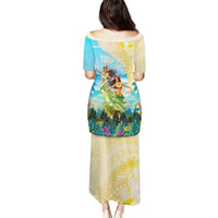 Personalised Hawaii Honolulu Festival Puletasi Hula Girls Tropical Vibe LT05 - Polynesian Pride