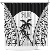Fiji Tapa Football Shower Curtain Sporty Style