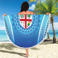 Fiji Football Beach Blanket Fijian Tapa Pattern