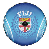 Fiji Football Spare Tire Cover Fijian Tapa Pattern