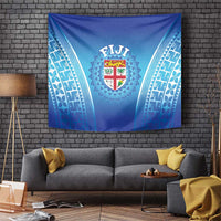 Fiji Football Tapestry Fijian Tapa Pattern