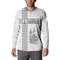 Custom New Caledonia Football Button Sweatshirt Go The Kagus