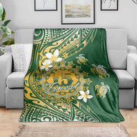 Cook Islands 15 Finest Blanket Plumeria Polynesian Turtle LT05 - Polynesian Pride