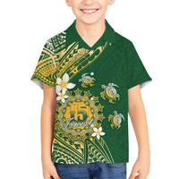 Cook Islands 15 Finest Hawaiian Shirt Plumeria Polynesian Turtle LT05 - Polynesian Pride
