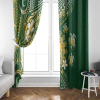 Cook Islands 15 Finest Window Curtain Plumeria Polynesian Turtle LT05 - Polynesian Pride