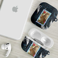 New Zealand Weka AirPods Case Maori Hen Koru Pattern LT05 - Polynesian Pride
