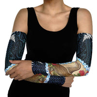 New Zealand Weka Arm Sleeves Maori Hen Koru Pattern LT05 - Polynesian Pride