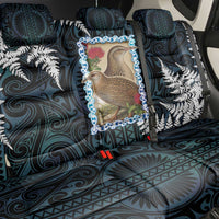 New Zealand Weka Back Car Seat Cover Maori Hen Koru Pattern LT05 - Polynesian Pride