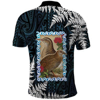 New Zealand Weka Polo Shirt Maori Hen Koru Pattern LT05 - Polynesian Pride
