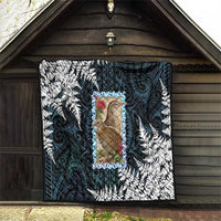 New Zealand Weka Quilt Maori Hen Koru Pattern - Polynesian Pride