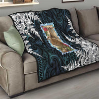 New Zealand Weka Quilt Maori Hen Koru Pattern - Polynesian Pride