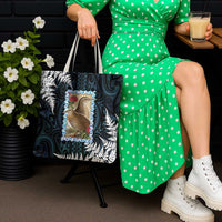 New Zealand Weka Tote Bag Maori Hen Koru Pattern LT05 - Polynesian Pride