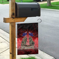 Australia And New Zealand ANZAC Day Garden Flag Soldiers Lest We Forget