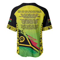 Vanuatu 45th Independence Baseball Jersey Special Style - Polynesian Pride