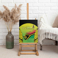 Vanuatu 45th Independence Canvas Wall Art Special Style LT05 - Polynesian Pride