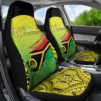 Vanuatu 46th Independence Car Seat Cover Special Style LT05 - Polynesian Pride