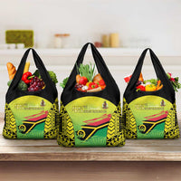 Vanuatu 46th Independence Grocery Bag Special Style LT05 3-pack One Size Yellow - Polynesian Pride
