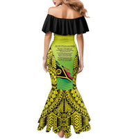 Vanuatu 46th Independence Mermaid Dress Special Style LT05 - Polynesian Pride