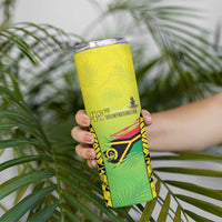 Vanuatu 45th Independence Skinny Tumbler Special Style - Polynesian Pride