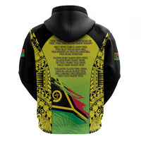 Vanuatu 46th Independence Zip Hoodie Special Style LT05 - Polynesian Pride