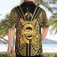 Vanuatu 45th Anniversary Of Independence Hawaiian Shirt Gold Style LT05 - Polynesian Pride