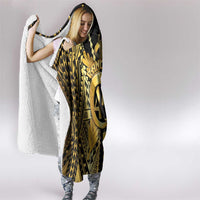 Vanuatu 45th Anniversary Of Independence Hooded Blanket Gold Style LT05 - Polynesian Pride