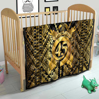 Vanuatu 46th Anniversary Of Independence Quilt Gold Style LT05 - Polynesian Pride