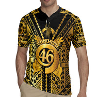 Vanuatu 46th Anniversary Of Independence Rugby Jersey Gold Style LT05 - Polynesian Pride