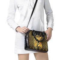 Vanuatu 46th Anniversary Of Independence Shoulder Handbag Gold Style LT05 - Polynesian Pride