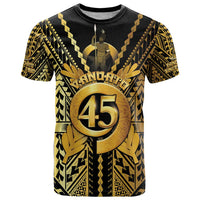 Vanuatu 45th Anniversary Of Independence T Shirt Gold Style - Polynesian Pride