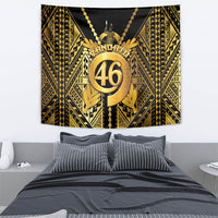 Vanuatu 46th Anniversary Of Independence Tapestry Gold Style LT05 - Polynesian Pride