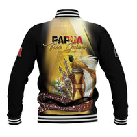 Papua New Guinea Baseball Jacket 50 Years Of Independence LT05 - Polynesian Pride