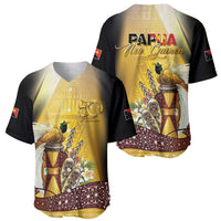 Papua New Guinea Baseball Jersey 50 Years Of Independence LT05 - Polynesian Pride