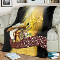 Papua New Guinea Blanket 50 Years Of Independence - Polynesian Pride