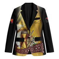 Papua New Guinea Blazer Independence Day Unique Style LT05 Unisex Gold - Polynesian Pride