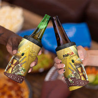 Papua New Guinea 4 in 1 Can Cooler Tumbler 50 Years Of Independence - Polynesian Pride