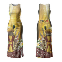 Papua New Guinea Couples Matching Tank Maxi Dress and Hawaiian Shirt Independence Day Unique Style LT05 - Polynesian Pride