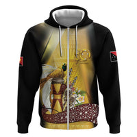 Papua New Guinea Hoodie 50 Years Of Independence - Polynesian Pride