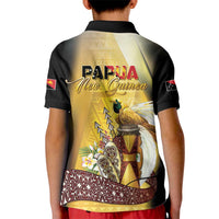 Papua New Guinea Kid Polo Shirt 50 Years Of Independence LT05 - Polynesian Pride
