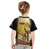 Papua New Guinea Kid T Shirt 50 Years Of Independence LT05 - Polynesian Pride