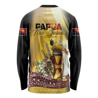 Papua New Guinea Long Sleeve Shirt 50 Years Of Independence LT05 - Polynesian Pride