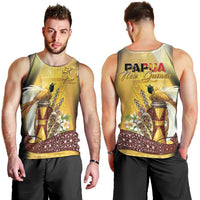 Papua New Guinea Men Tank Top 50 Years Of Independence LT05 - Polynesian Pride
