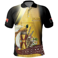 Papua New Guinea Polo Shirt Independence Day Unique Style LT05 Gold - Polynesian Pride